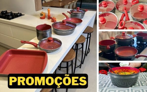 RedSilver: prepare comida mais saudável panelas red silver promoções