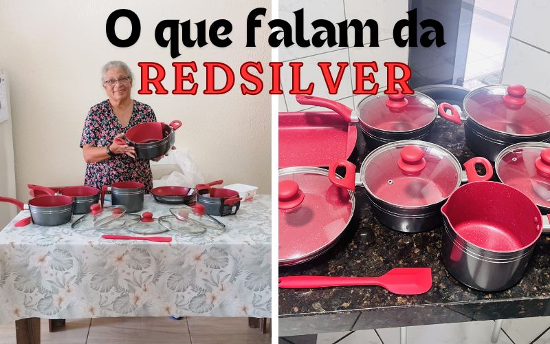 O que as pessoas falam das panelas Red Silver? O que as pessoas falam das panelas Red Silver