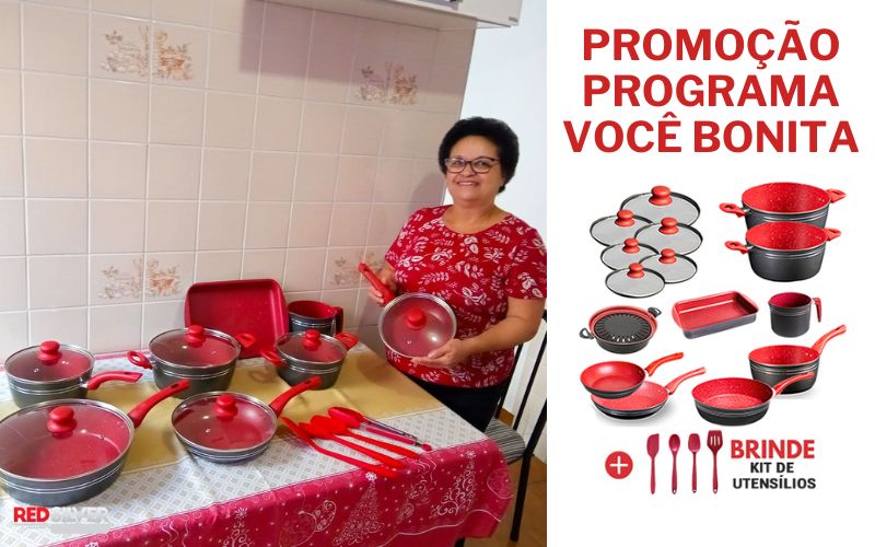 Panelas Red Silver no programa Você Bonita Panelas Red Silver no programa Você Bonita