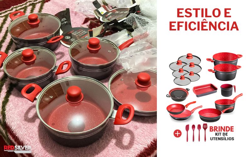 Estilo e eficiência: as panelas RedSilver conquistam cozinheiros Estilo e eficiência as panelas RedSilver conquistam cozinheiros