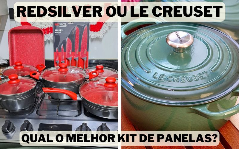 Red Silver ou Le Creuset: qual é a melhor panela? Red Silver ou Le Creuset qual é a melhor panela?